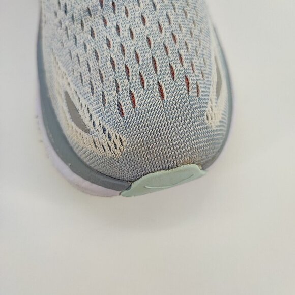 Hoka One One Women's Clifton 8 Blue Mesh Lace Up Running Sneakers Size 7.5B US - Picture 11 of 13